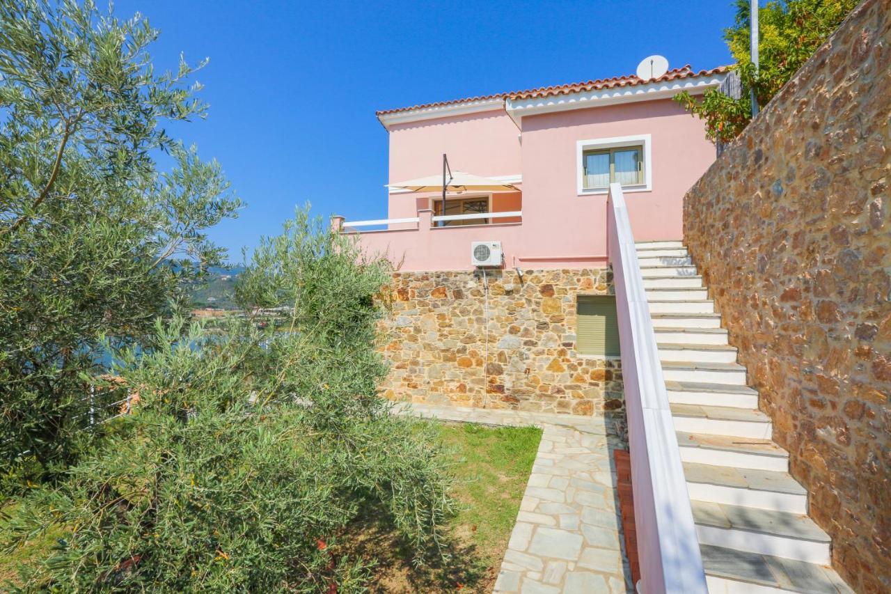 Skiathos Seaview Villa With Pool Пунда Экстерьер фото
