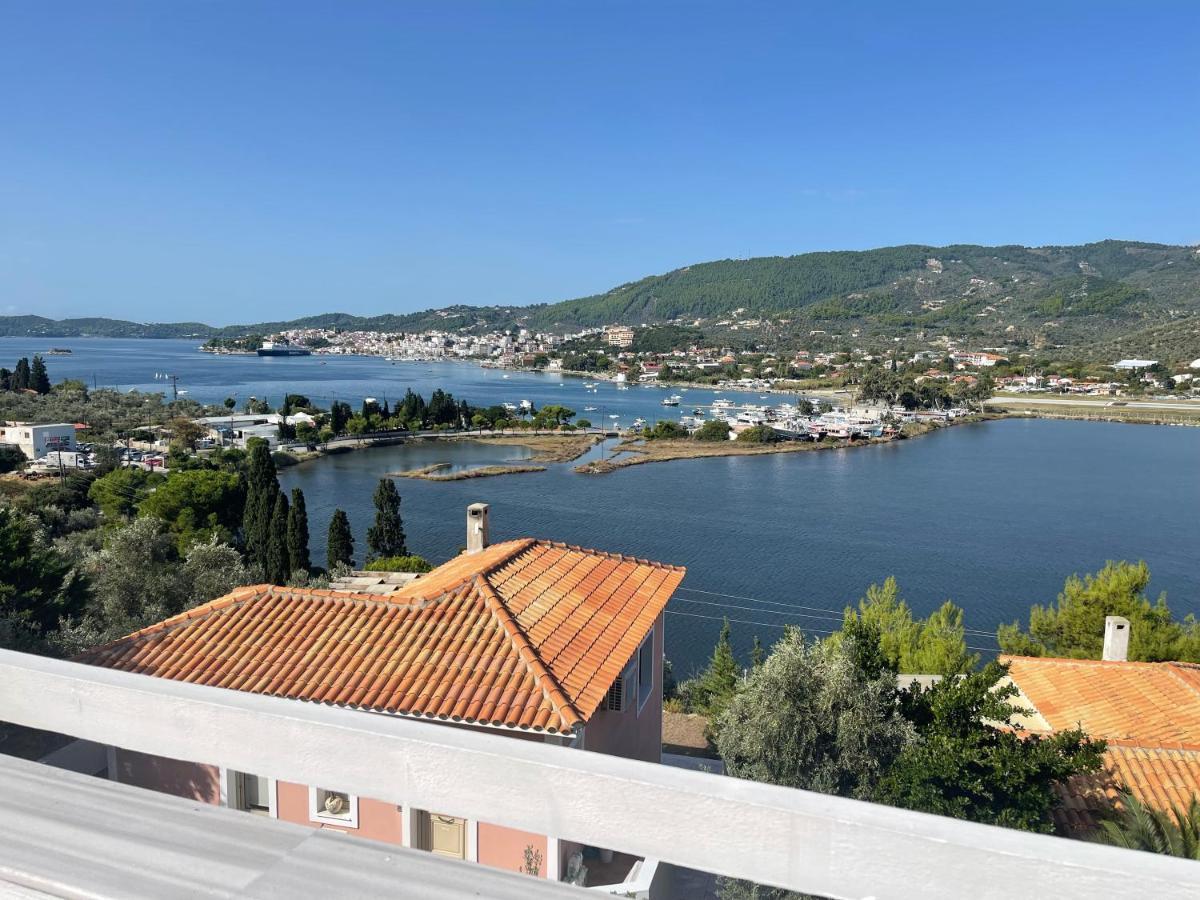 Skiathos Seaview Villa With Pool Пунда Экстерьер фото