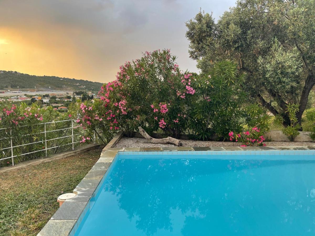 Skiathos Seaview Villa With Pool Пунда Экстерьер фото